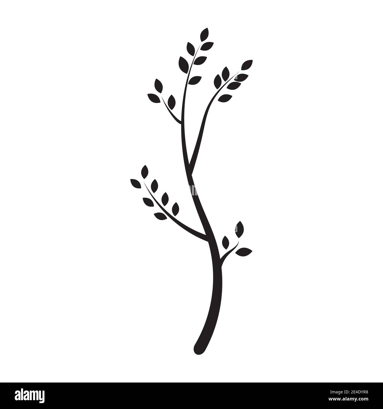 Type de symbole vectoriel du modèle de logo Breach Illustration de Vecteur