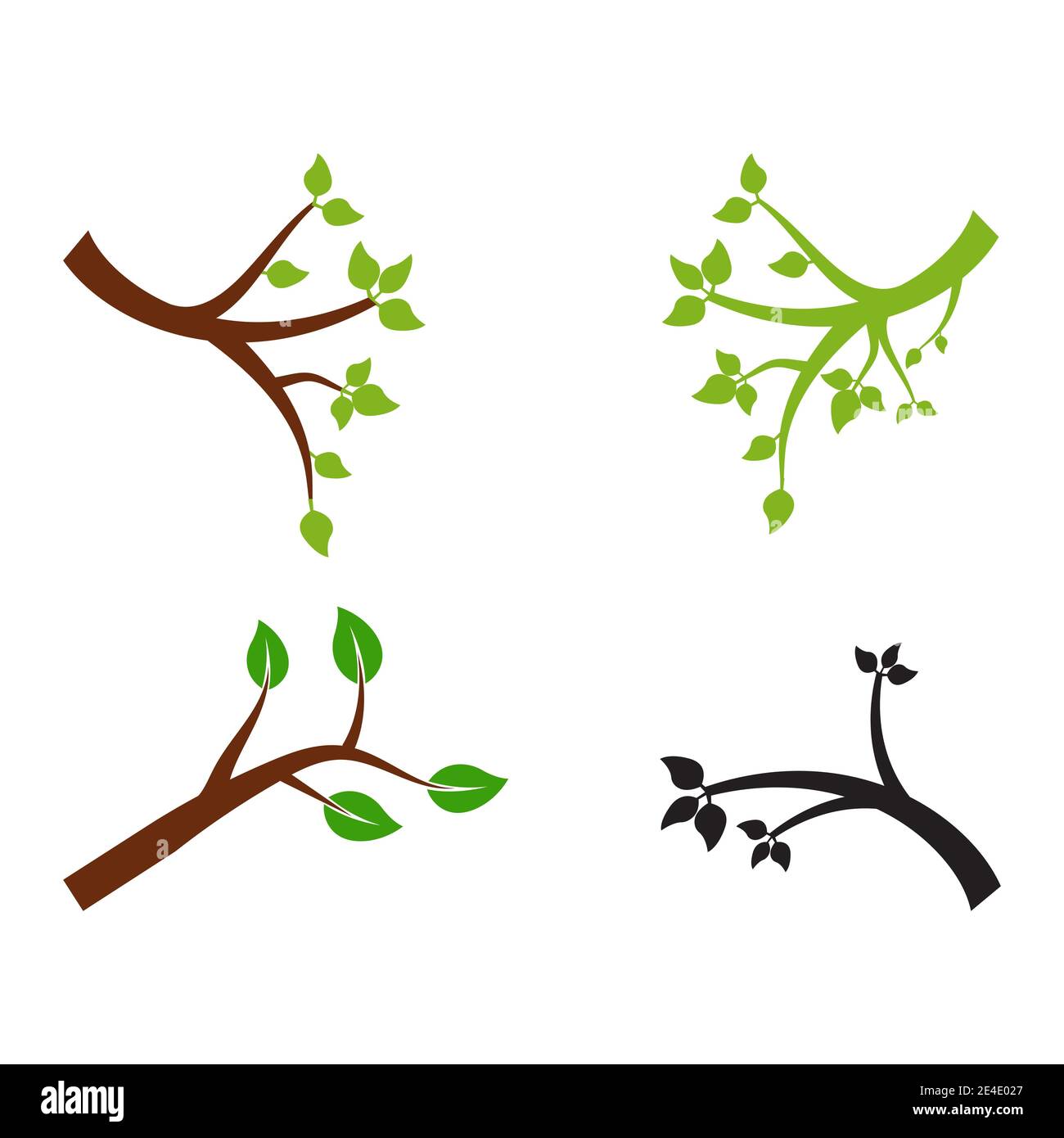 Définir la nature du symbole vectoriel du modèle de logo Breach Illustration de Vecteur