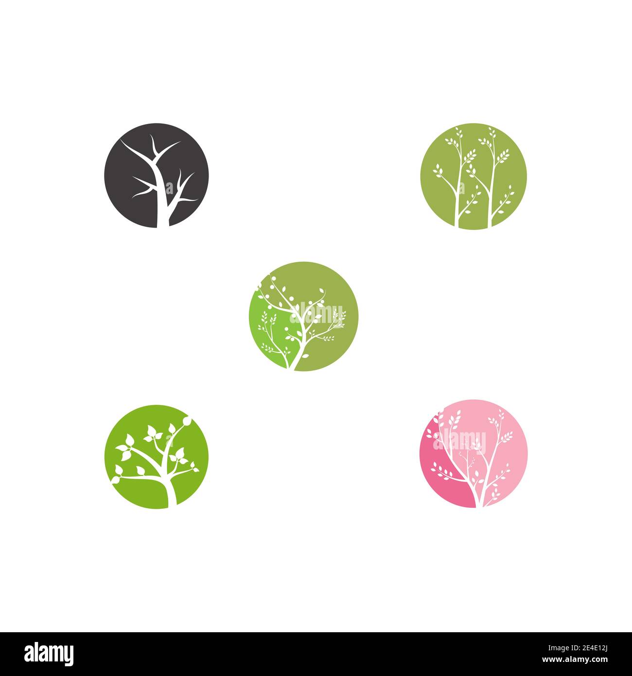 Définir la nature du symbole vectoriel du modèle de logo Breach Illustration de Vecteur