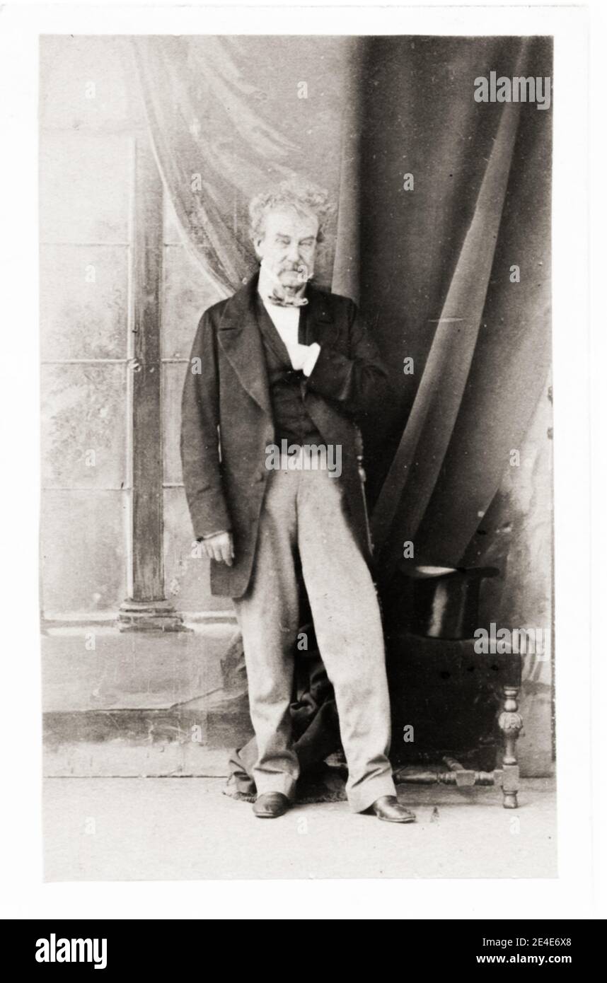 Photographie vintage du XIXe siècle : le maréchal Colin Campbell, 1er baron Clyde, GCB, KCSI (20 octobre 1792 – 14 août 1863), était un officier de l'armée britannique. Banque D'Images