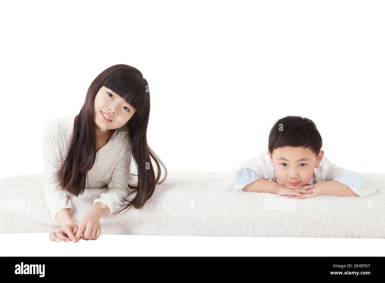 Frère et sœur d'une famille orientale photo de haute qualité Banque D'Images