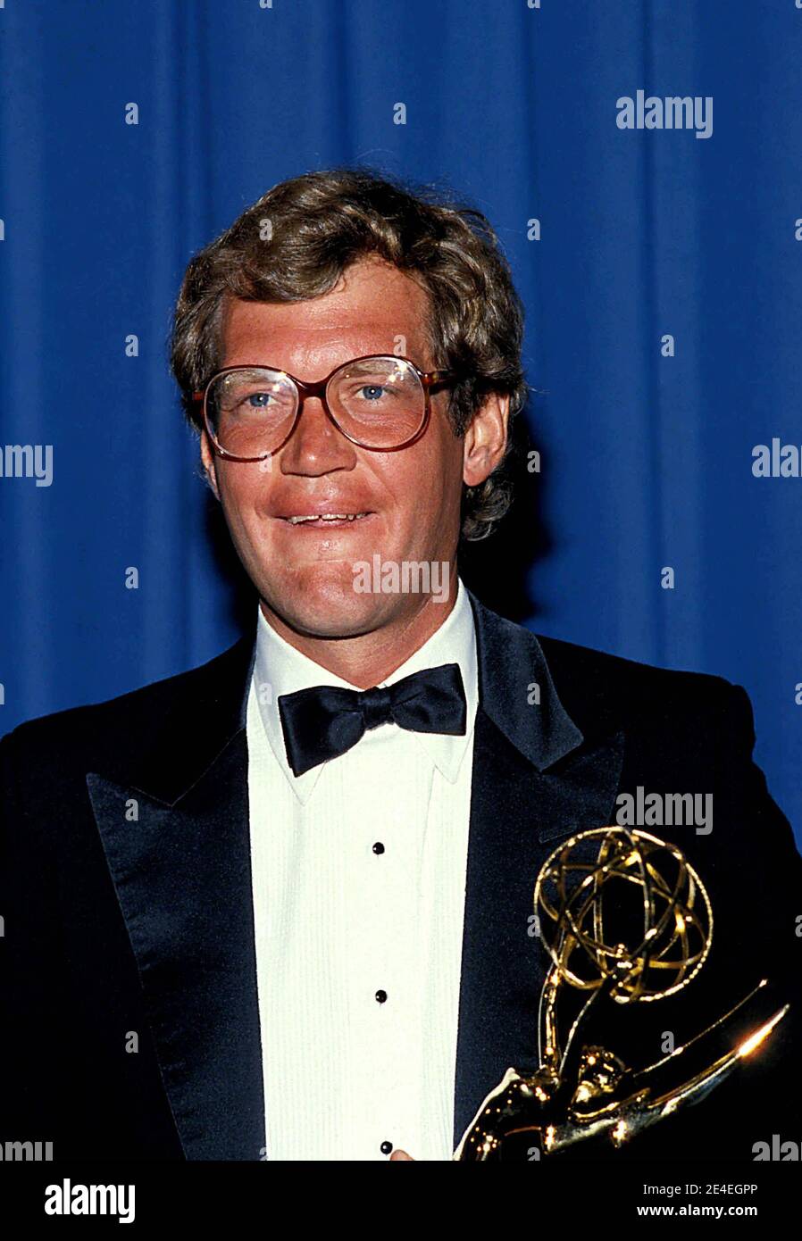 David Letterman au 36e Emmy Awards. 23 septembre 1984. Crédit: Ralph Dominguez/MediaPunch Banque D'Images