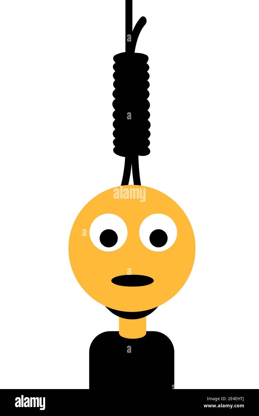 Pendu emoji Banque de photographies et d’images à haute résolution Alamy