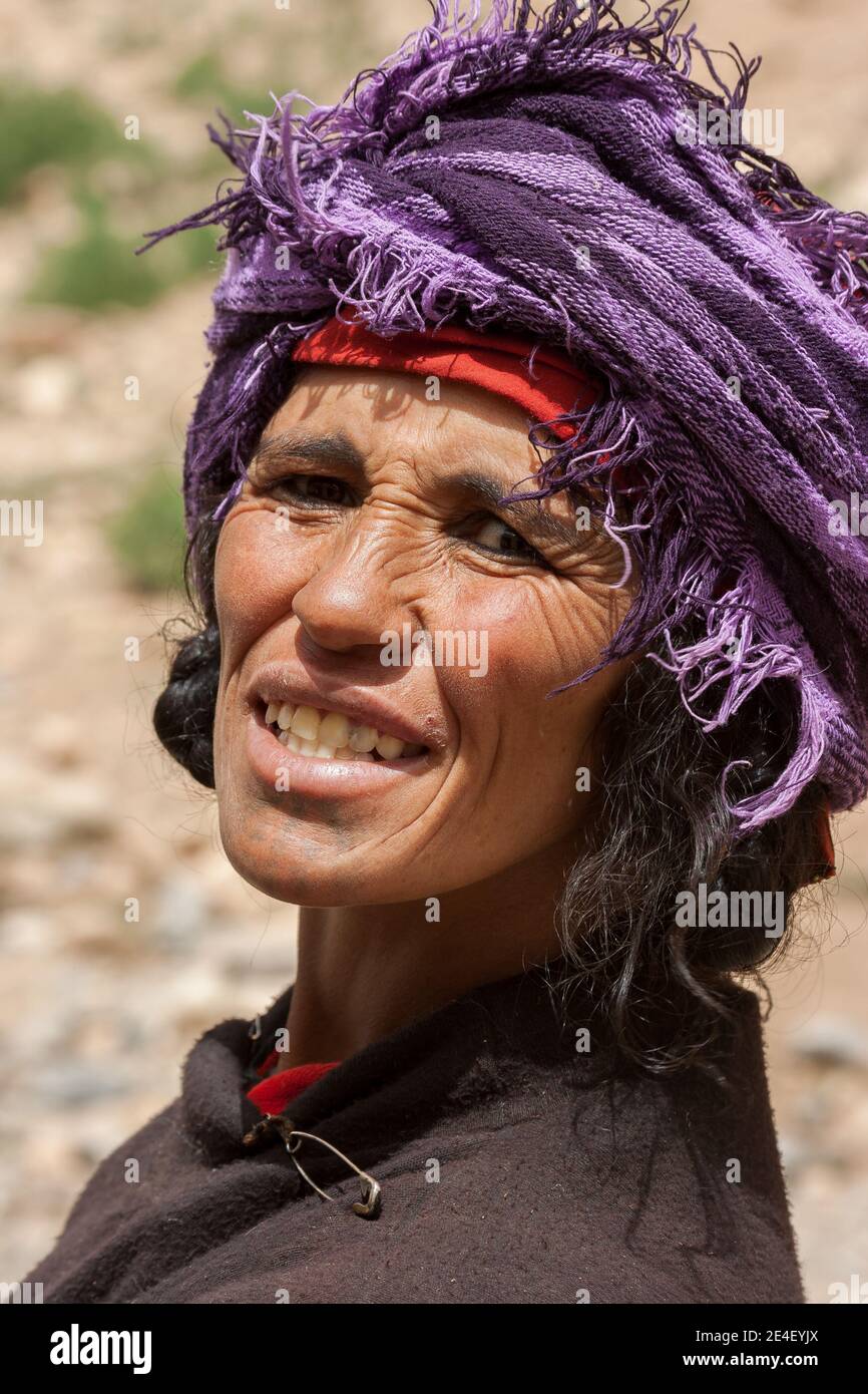 Femme berbère Banque D'Images