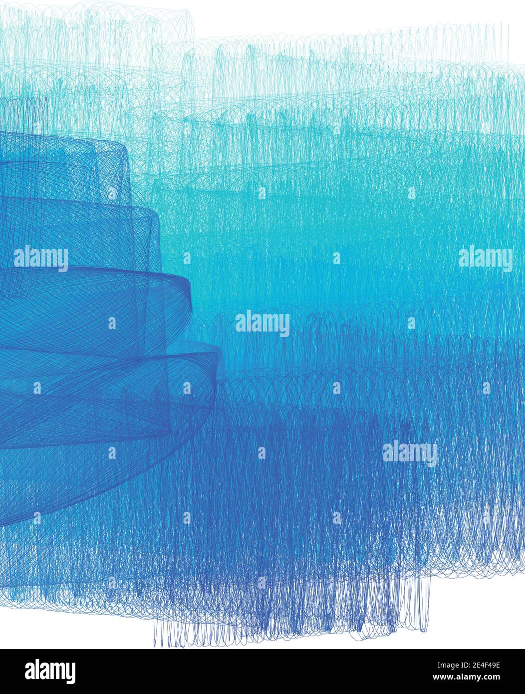 Texture en bandes minces bleu abstrait et turquoise. Motif graphique vectoriel vertical Illustration de Vecteur