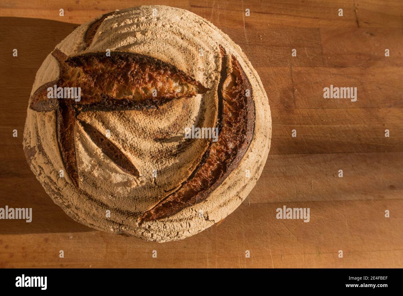 Un pain de levain brad Banque D'Images