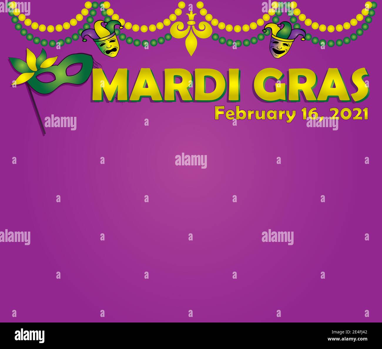 Mardi gras 2021 Banque D'Images