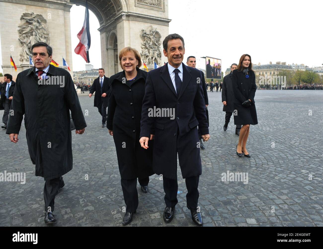 première rencontre sarkozy merkel