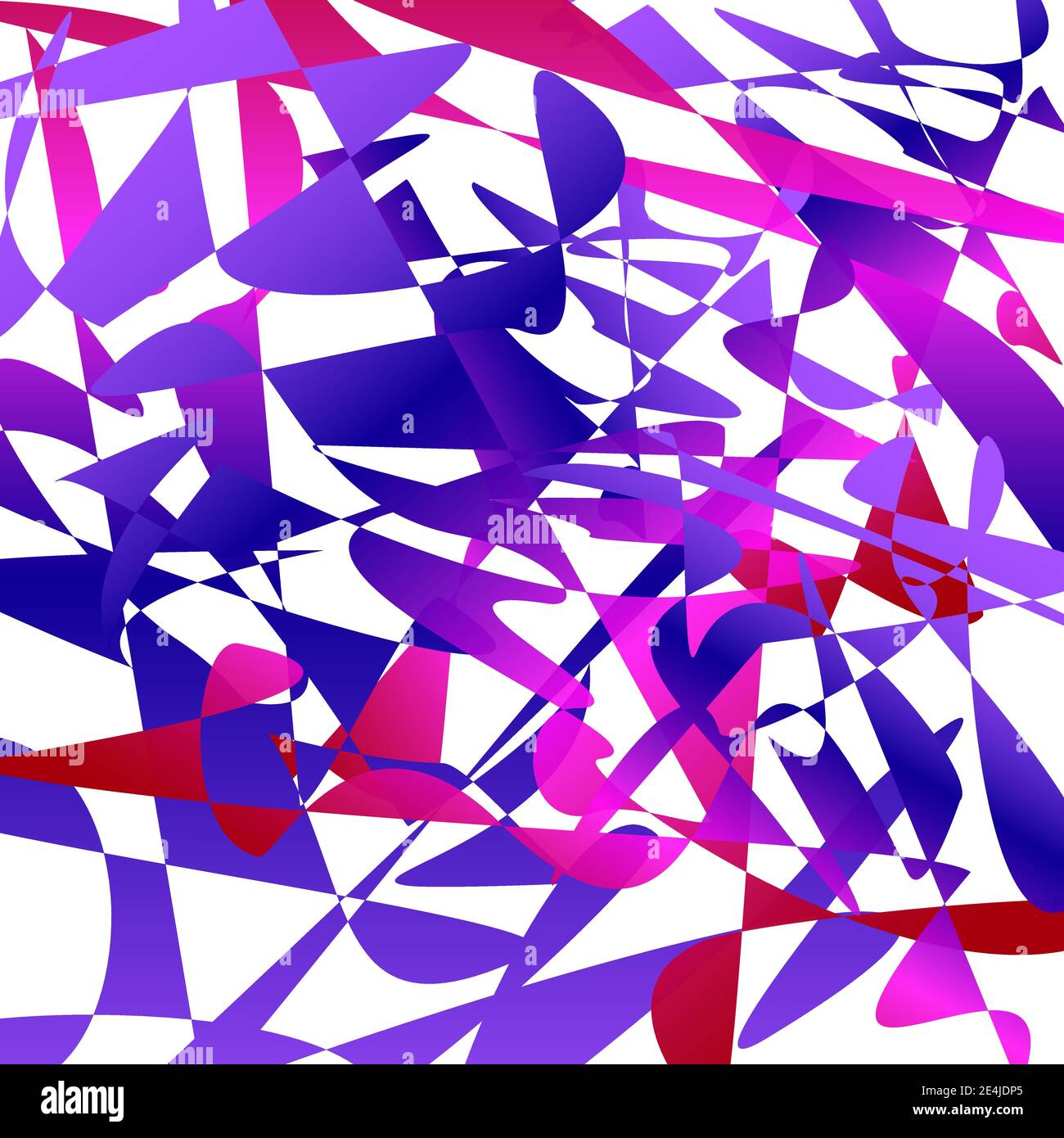 Arrière-plan en mosaïque. Formes géométriques bleu foncé, violet, rouge, rose. Éclats chaotiques, fragments. Motif vectoriel abstrait. Motif multicolore. EPS10 Illustration de Vecteur