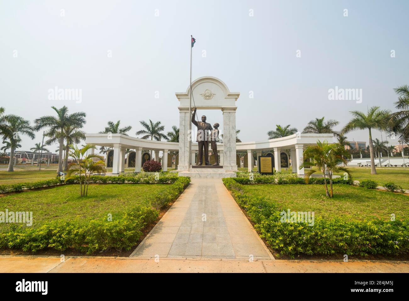 Mausolée de feu Président Agostinho Neto, Luanda, Angola Banque D'Images