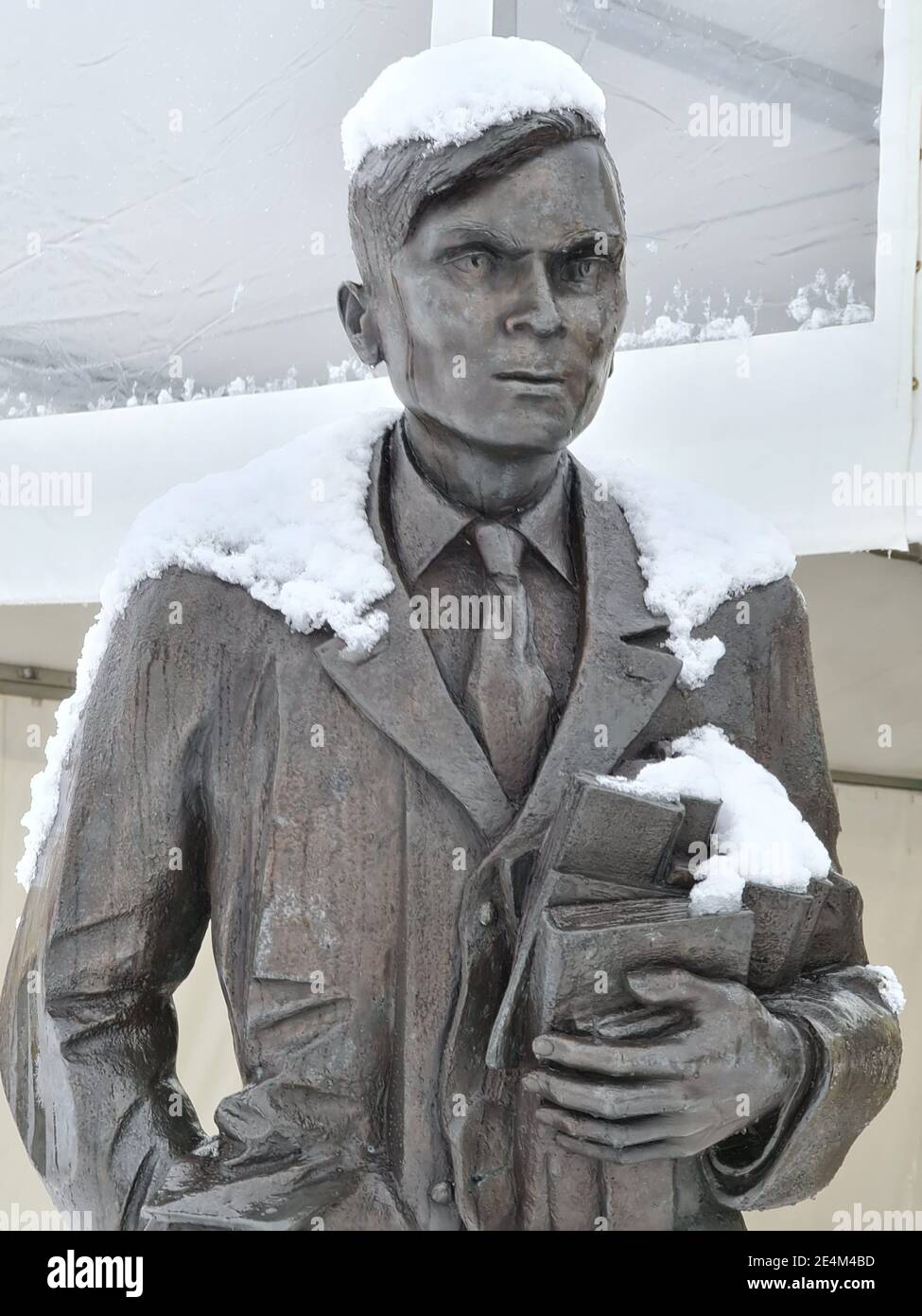 Neige Alan Turin Banque D'Images