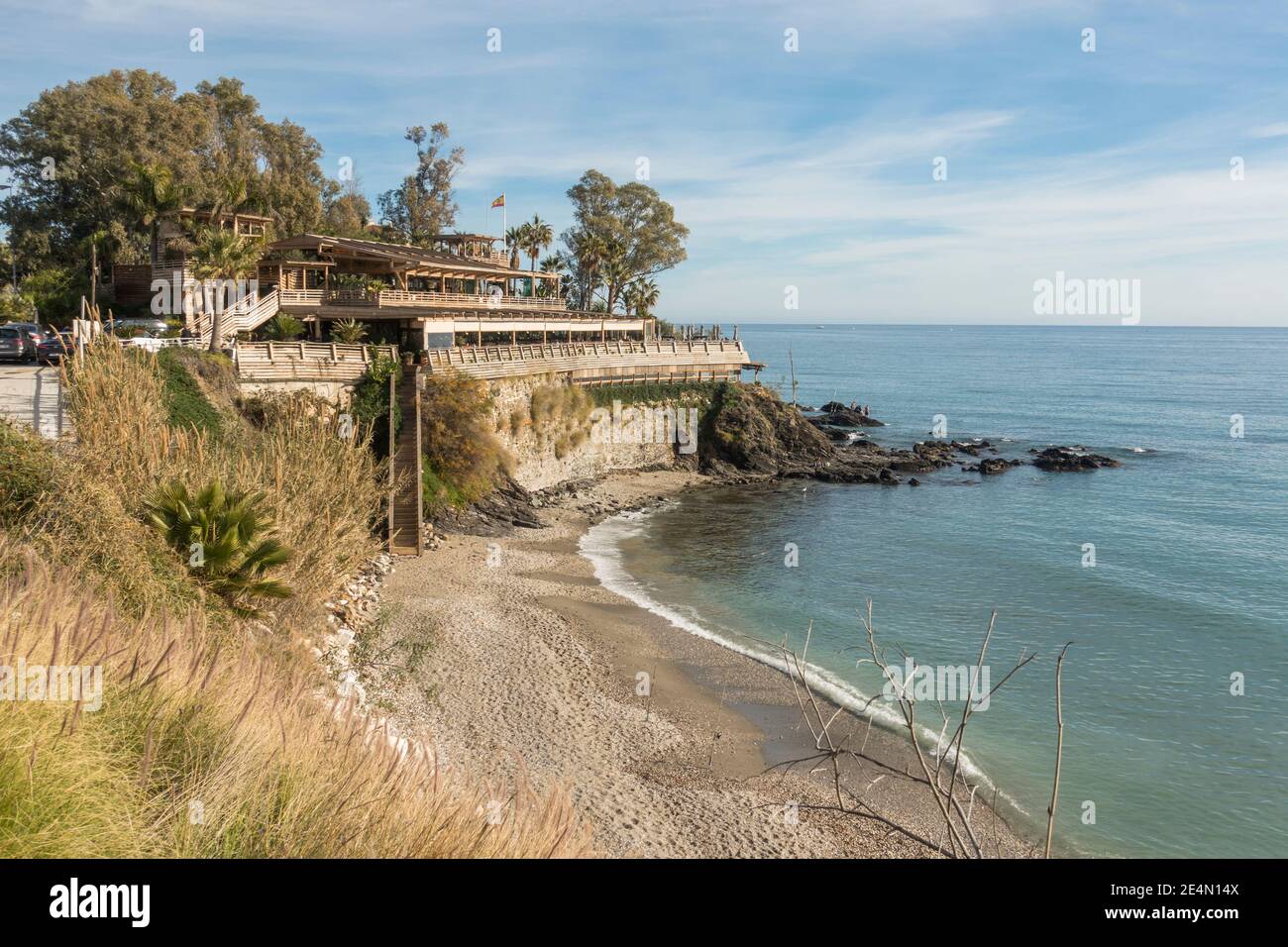 Trocadéro Benalmádena Espagne, restaurant exclusif, Benalmadena, Costa del sol, Espagne. Banque D'Images