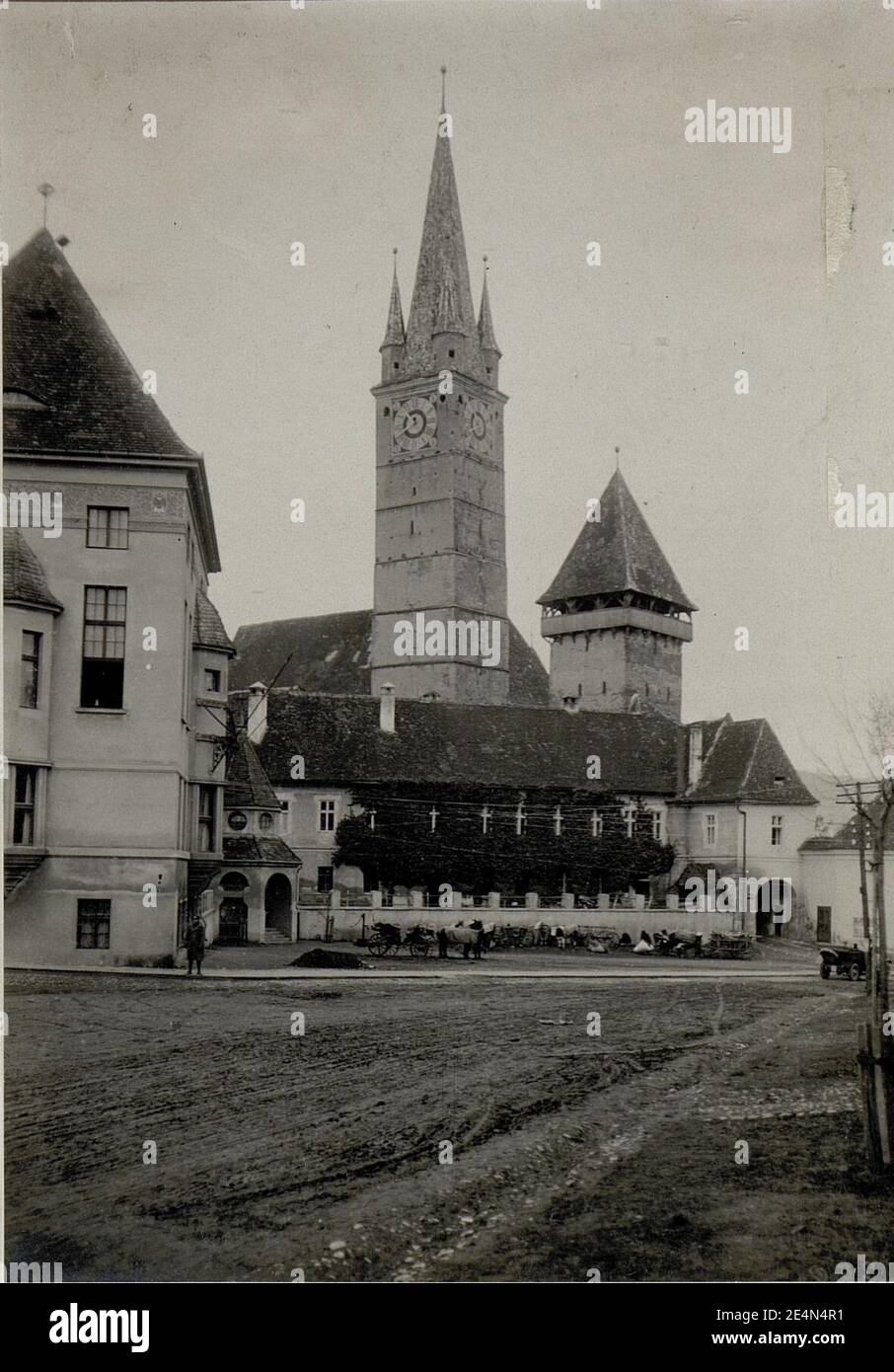 Medgyes (Mediasch) 27.11.16. Banque D'Images