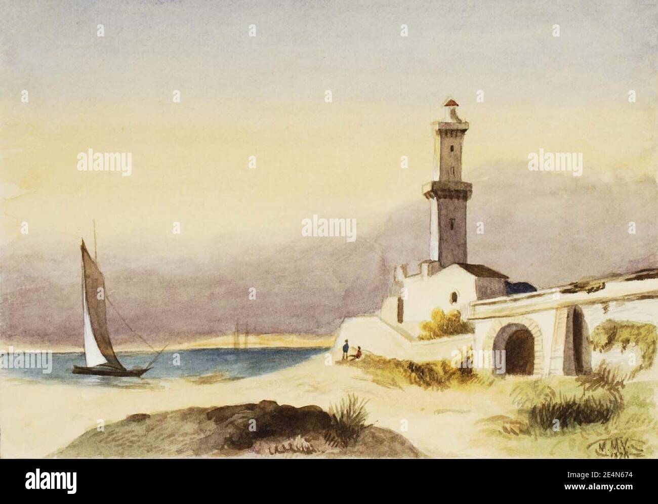 Mary Vaux Walcott - sans titre (Paysage) Banque D'Images