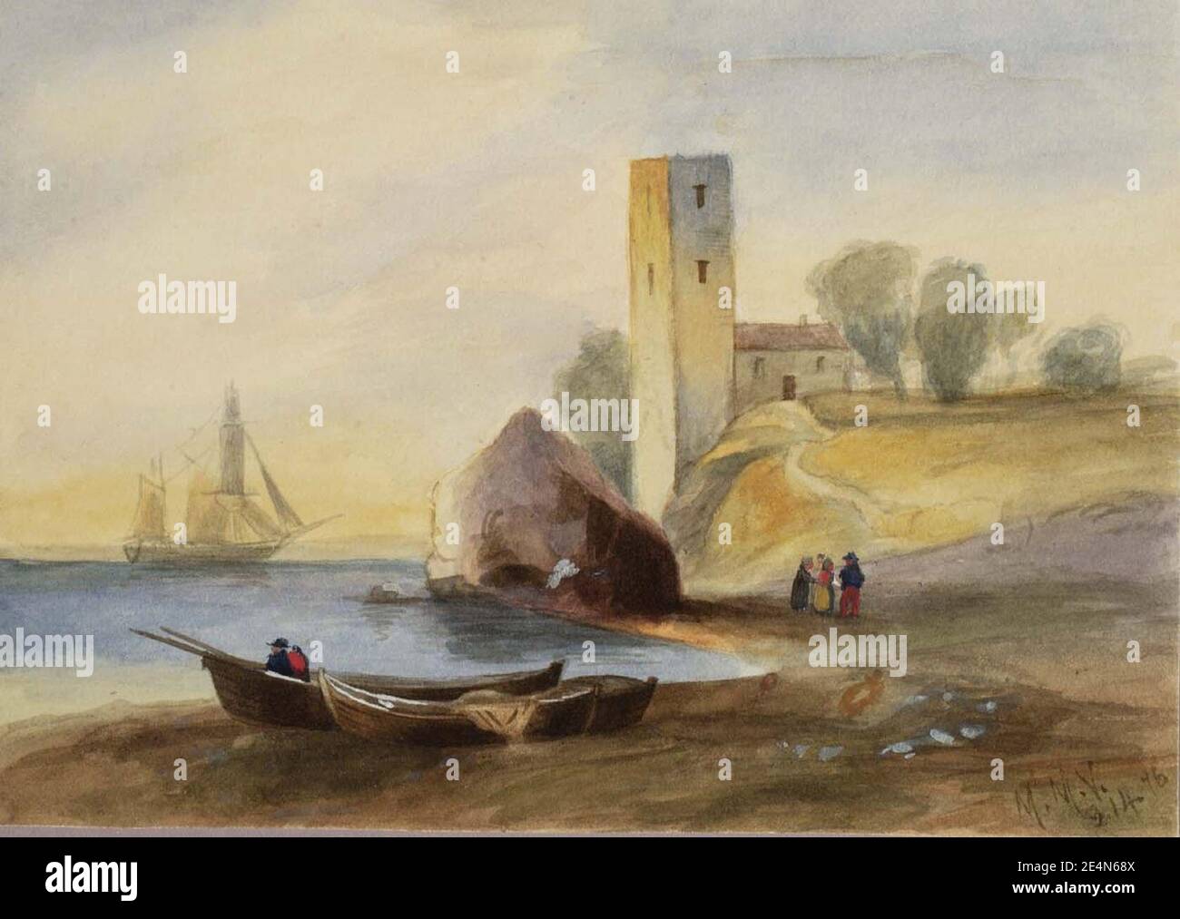 Mary Vaux Walcott - sans titre (Paysage) Banque D'Images