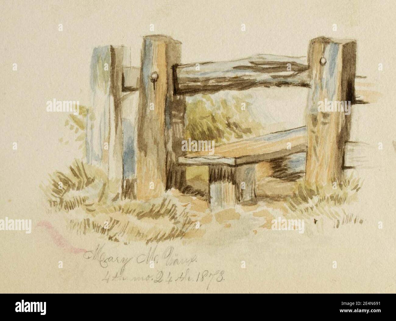 Mary Vaux Walcott - sans titre (Stile) Banque D'Images