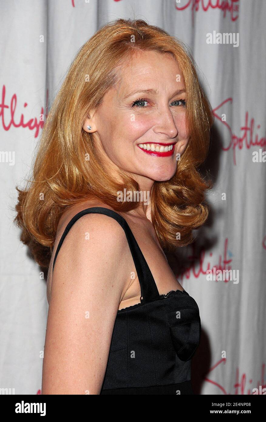 L'actrice Patricia Clarkson assiste aux Prix du cercle de critique du film de New York 2007, qui ont eu lieu à Spotlight à New York City, NY, États-Unis, le 6 janvier 2008. Photo de Gregorio Binuya/ABACAPRESS.COM Banque D'Images