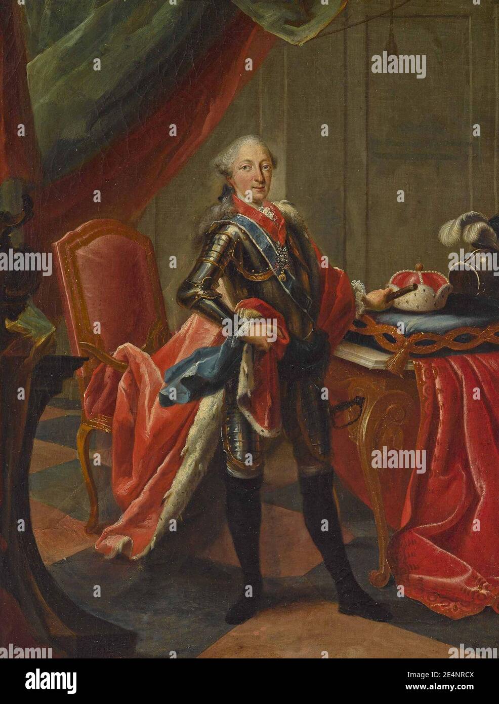 Maximilien III Joseph von Bayern - Peter Jacob Horemans. Banque D'Images