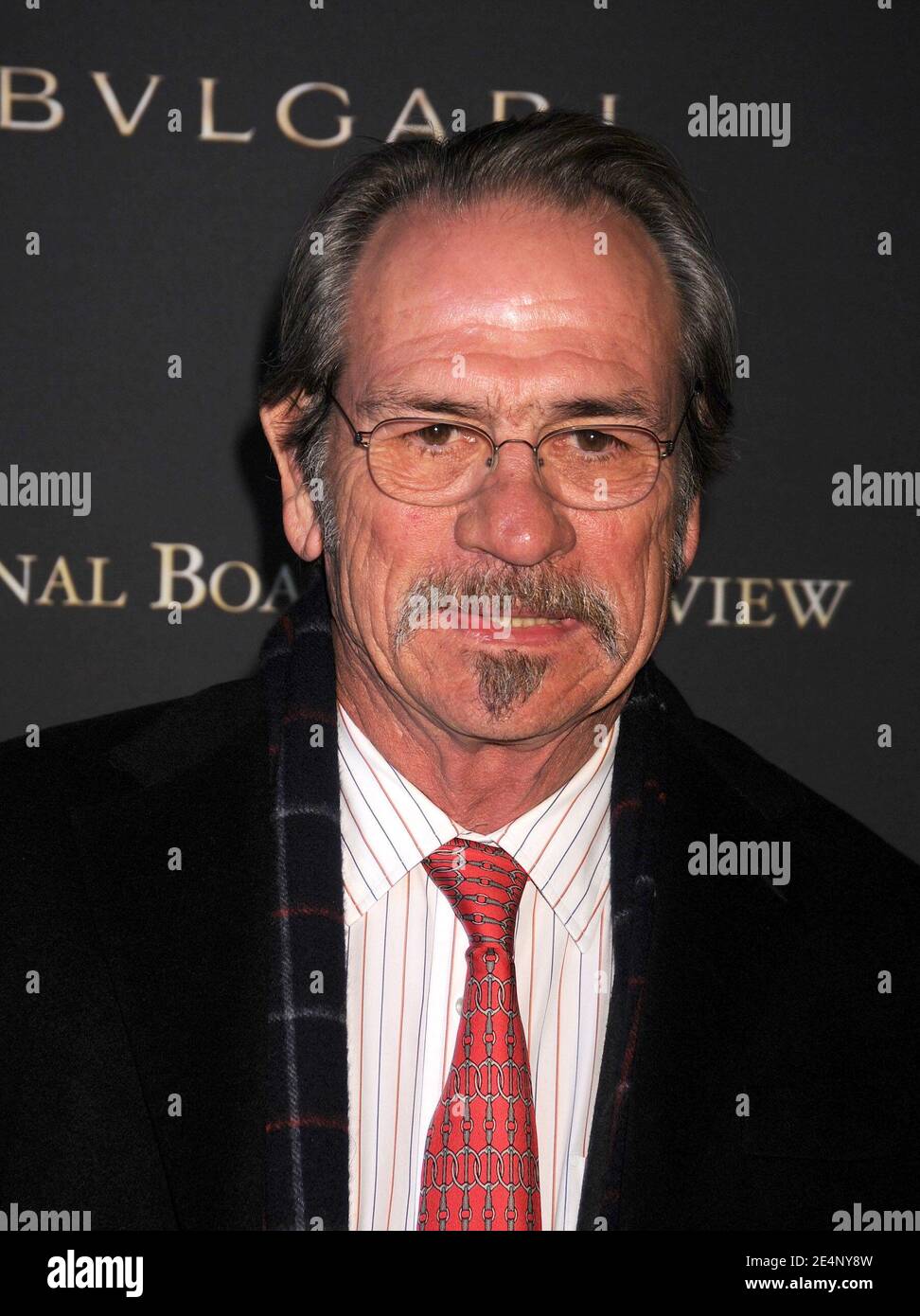 Tommy Lee Jones arrive pour le Gala 2007 du Conseil national de révision des Motion Pictures Awards, qui s'est tenu à la 42e rue de Cipriani à New York City, NY, États-Unis, le mardi 15 janvier 2008. Photo de David Miller/ABACAPRESS.COM Banque D'Images