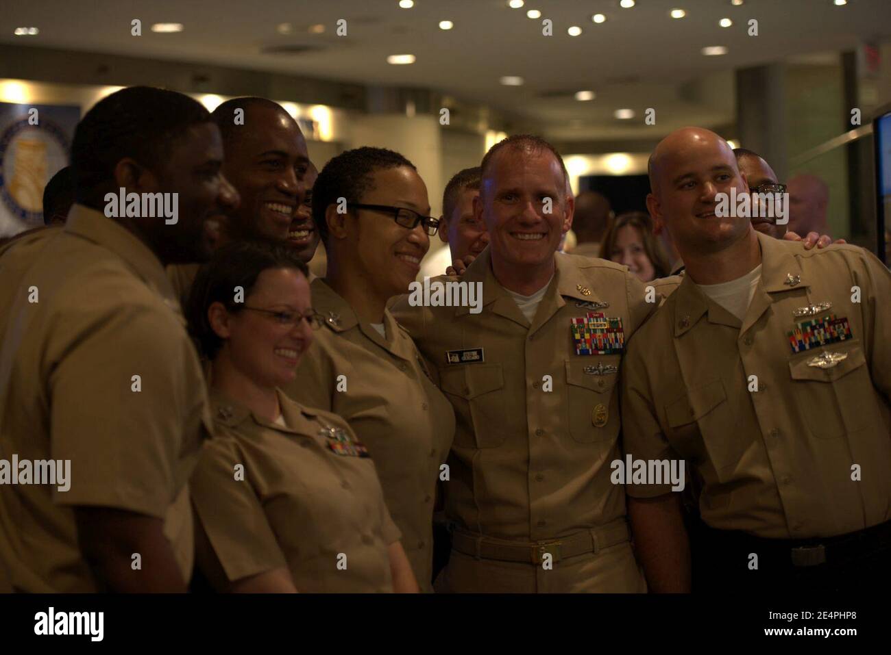 Concert du 50e anniversaire du MCPON au U.S. Navy Memorial Banque D'Images