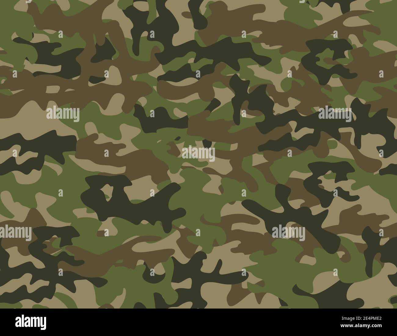 Motif camouflage militaire sans couture de couleur verte Image Vectorielle  Stock - Alamy
