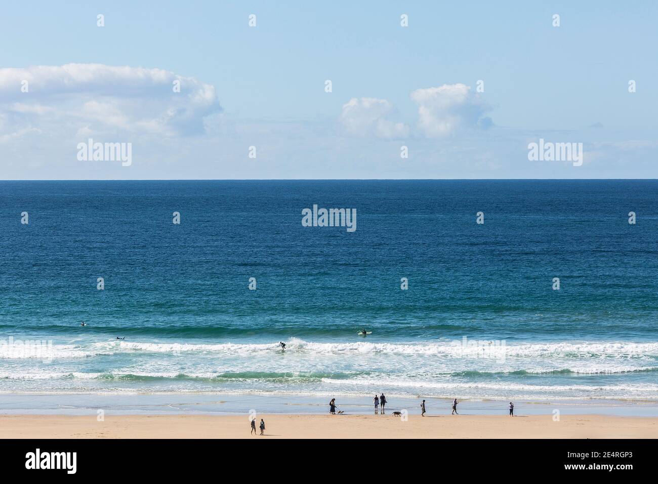 GRANDE-BRETAGNE / Angleterre / Cornouailles / Newquay /Fistral Beach / Banque D'Images