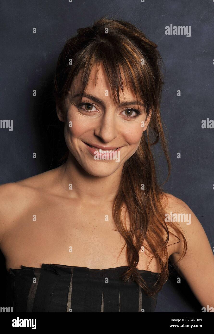 L'actrice française Audrey Dana, lauréate du prix du cinéma « Prix Romy