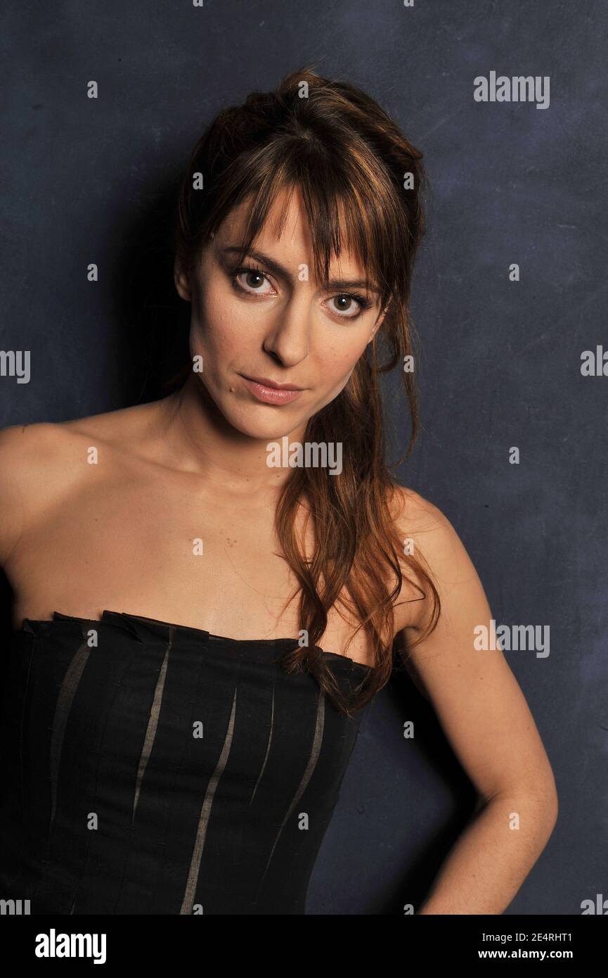 L'actrice française Audrey Dana, lauréate du prix du cinéma « Prix Romy