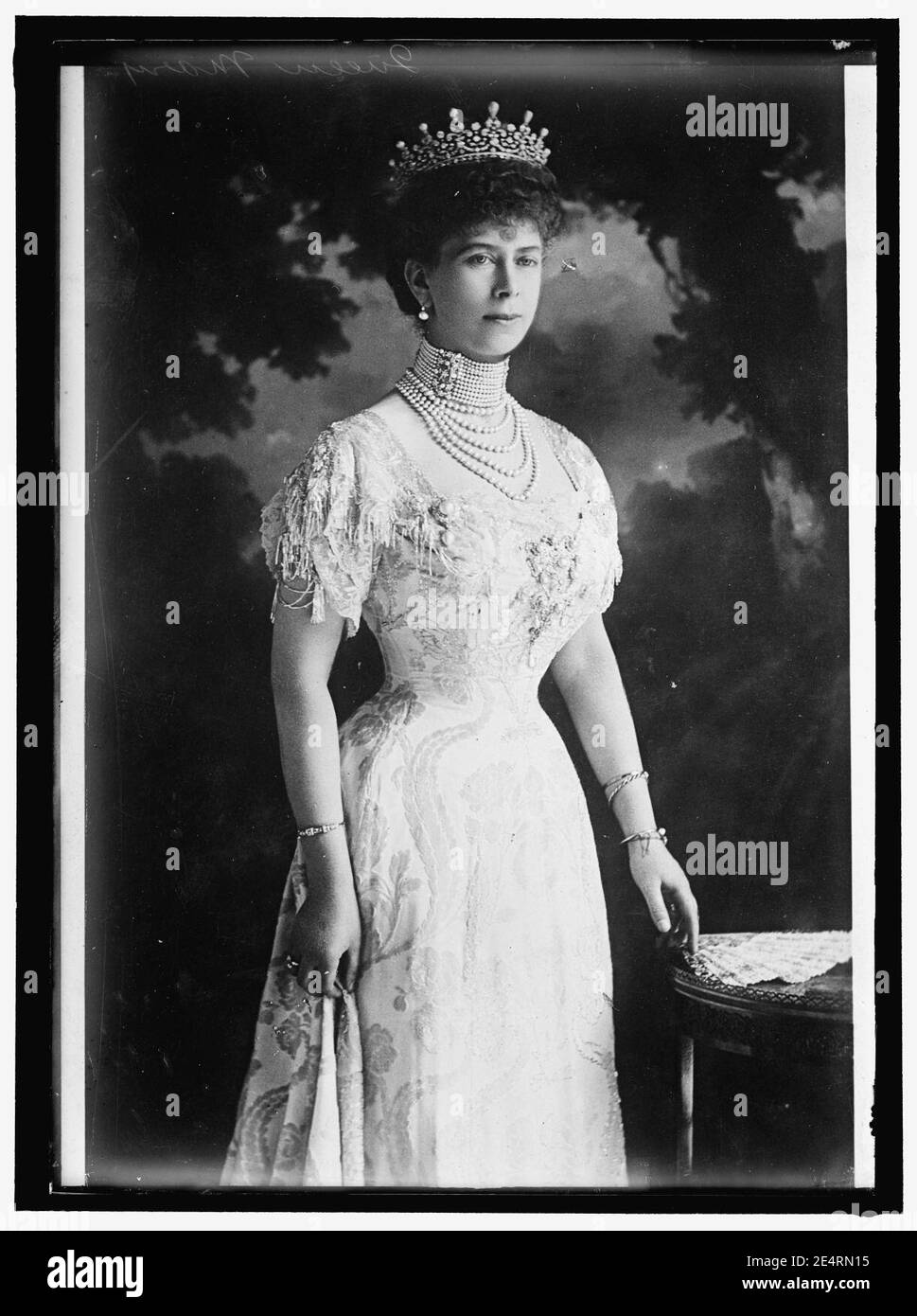 MARY, S.A.R. la reine d'ANGLETERRE Banque D'Images