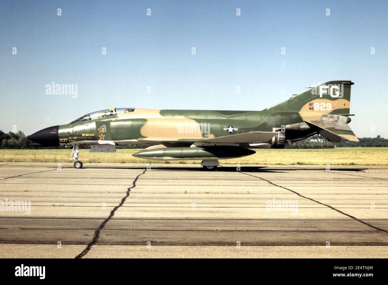 McDonnell Douglas F-4C Phantom II USAF. Banque D'Images