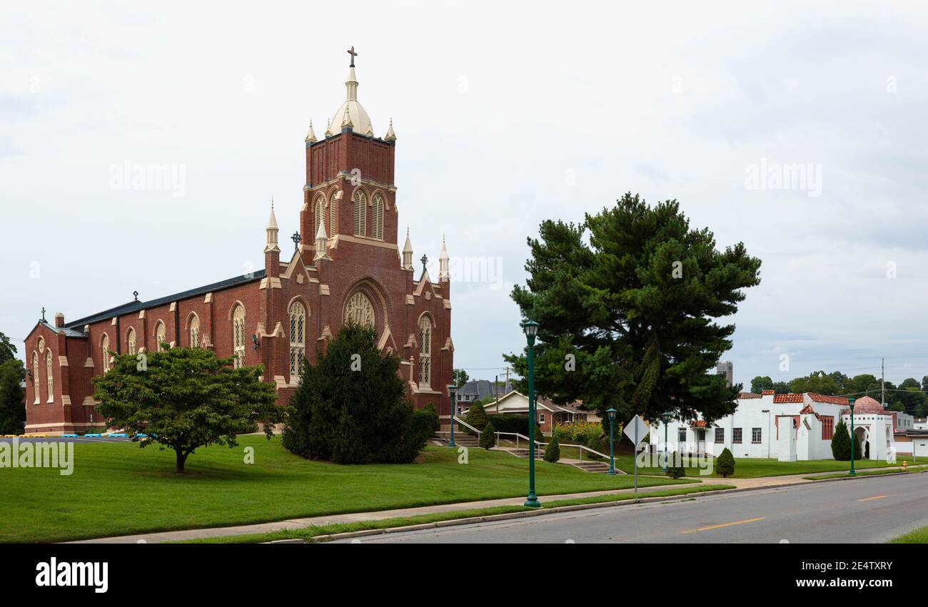 L'église Saint-Vincents à Cape Girardeau, Missouri, États-Unis Banque D'Images