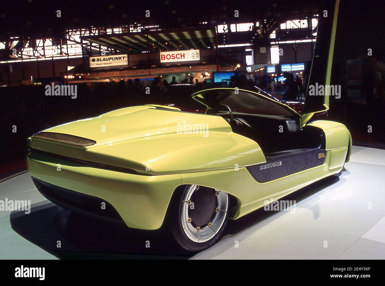 Bertone Blitz concept car au salon de l'automobile de Genève 1992 Banque D'Images
