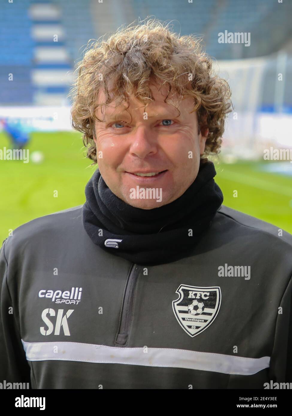 Entraîneur en chef Stefan Krämer KFC Uerdingen 05 DFB 3rd League Saison 2020-21 Banque D'Images