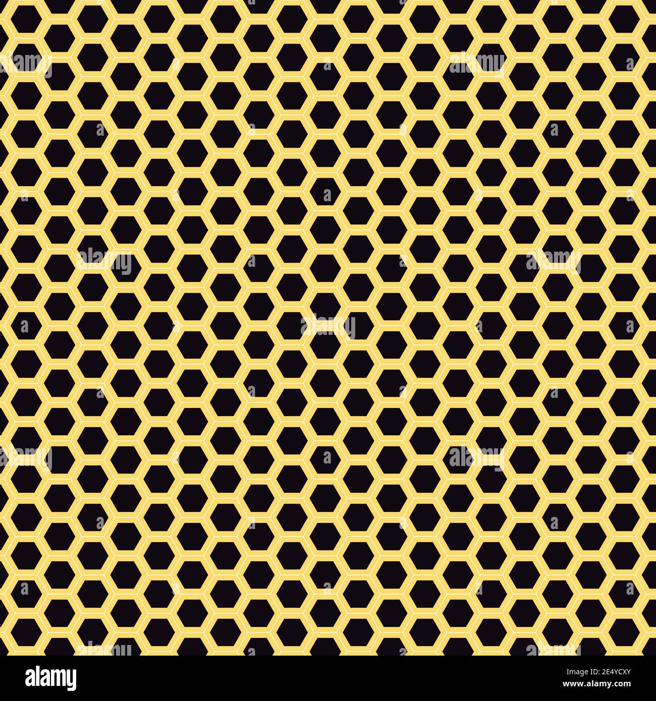 Motif vectoriel sans couture en forme de polygone géométrique noir jaune pour la peinture automobile, le textile, la mode, les autocollants, le papier peint, les fonds d'écran Illustration de Vecteur