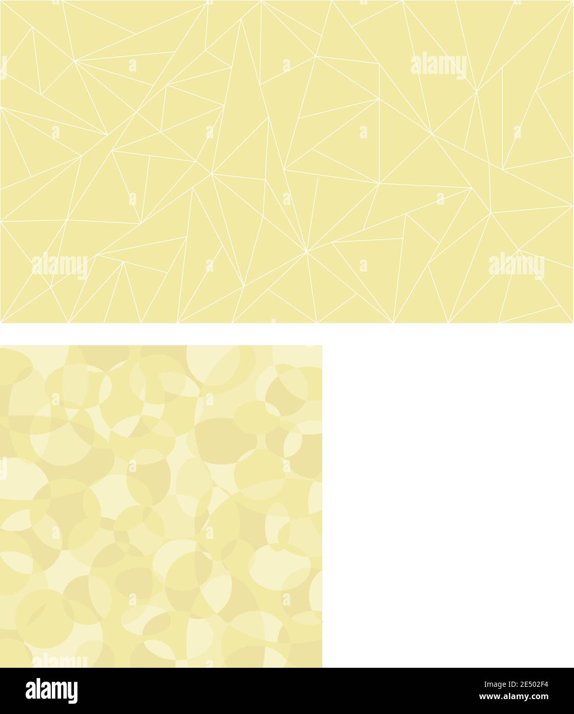 Ensemble de fonds modernes abstraits colorés dans le sable beige avec éléments graphiques Illustration de Vecteur