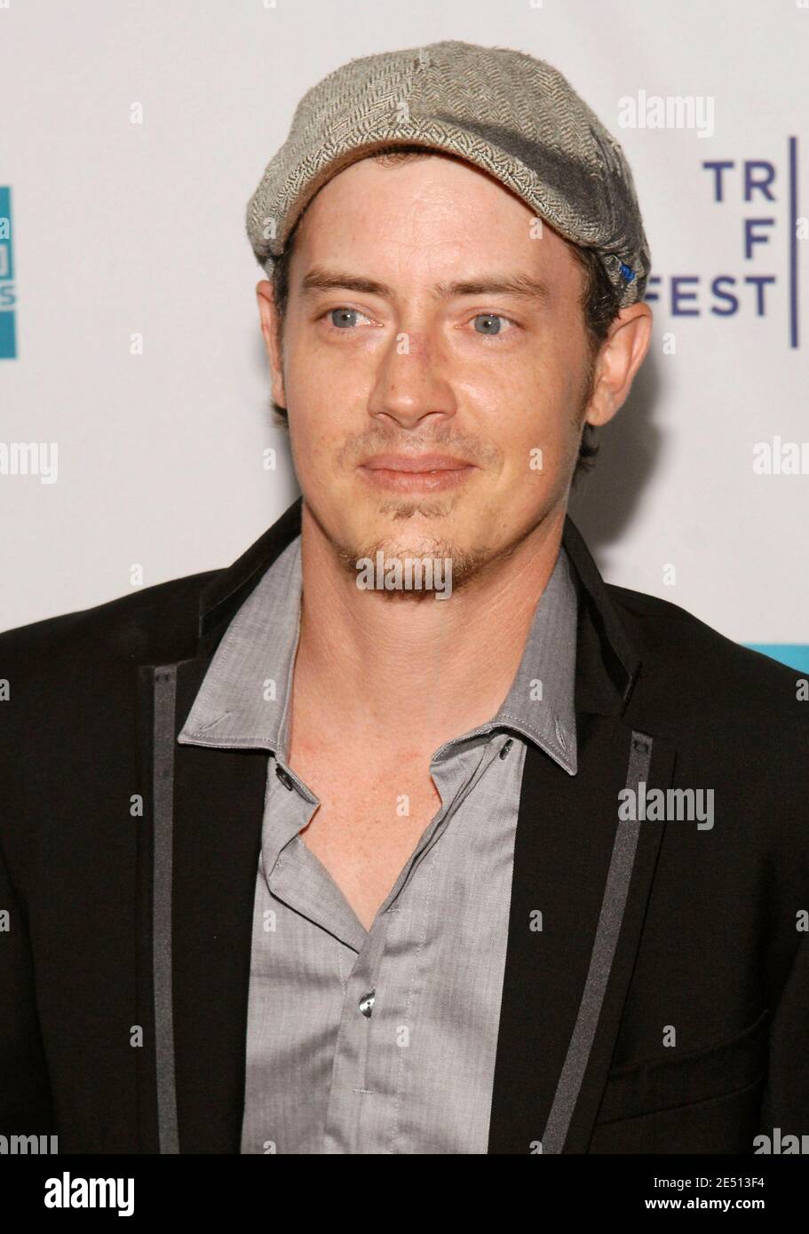 L'acteur Jason London pose au cinéma Killer Movie dans le cadre du Tribeca film Festival 2008 au AMC 19th Street Theatre de New York City, NY, USA, le 24 avril 2008. Photo de Donna Ward/ABACAPRESS.COM Banque D'Images