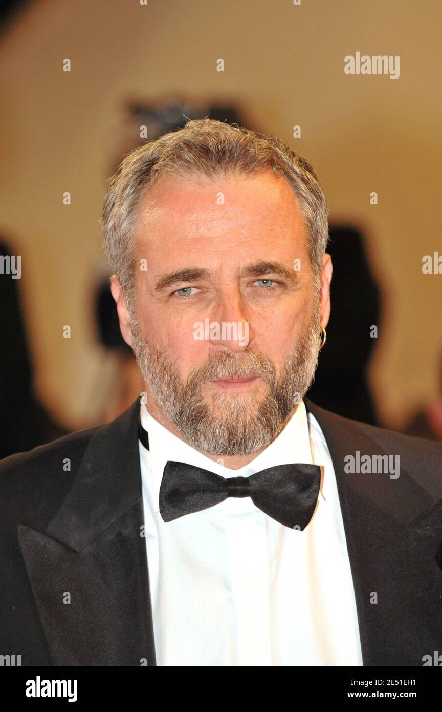 Le réalisateur israélien Ari Folman arrive au tapis rouge du Palais des Festivals à Cannes, France, le 15 mai 2008, pour son film d'animation « Waltz with Bashir » au 61e Festival de Cannes. Photo de Hahn-Nebinger-Orban/ABACAPRESS.COM Banque D'Images