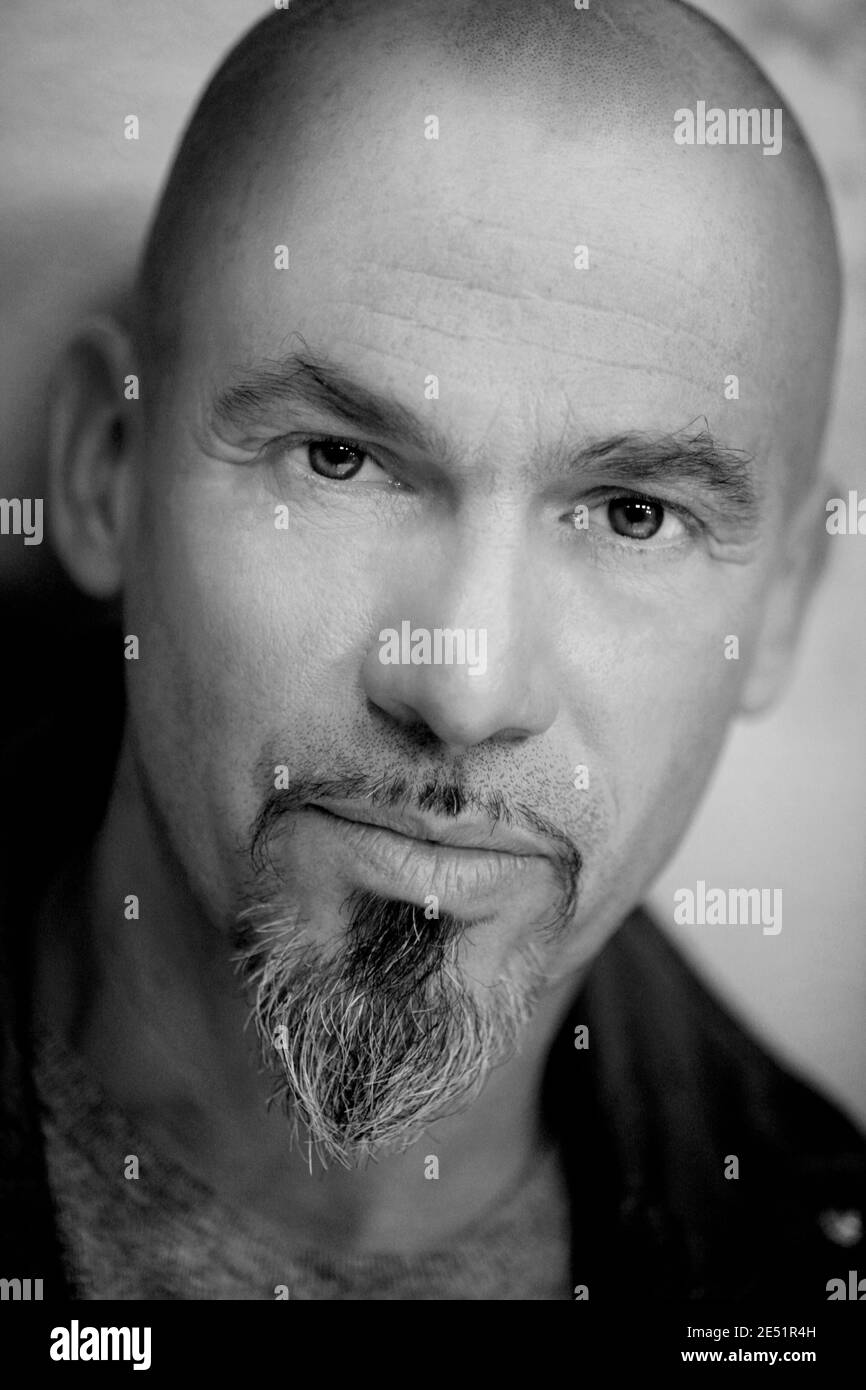 Florent pagny Banque d images noir et blanc Alamy