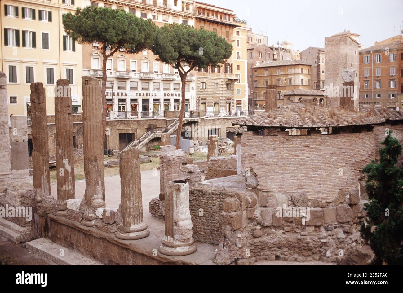 Italie Rome Torre Argentine : Sanctuaire de Cat, Banque D'Images