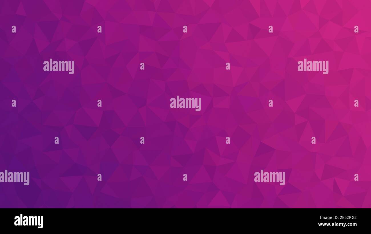 Arrière-plan poly clair et faible, dégradé violet magenta Banque D'Images