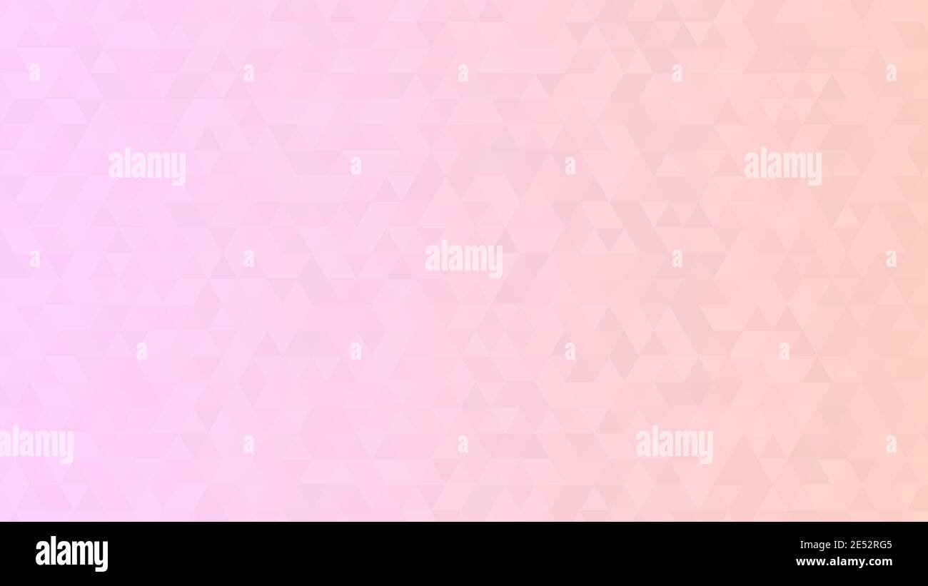 Fond rose pastel, bannière à faible gradient de poly Banque D'Images