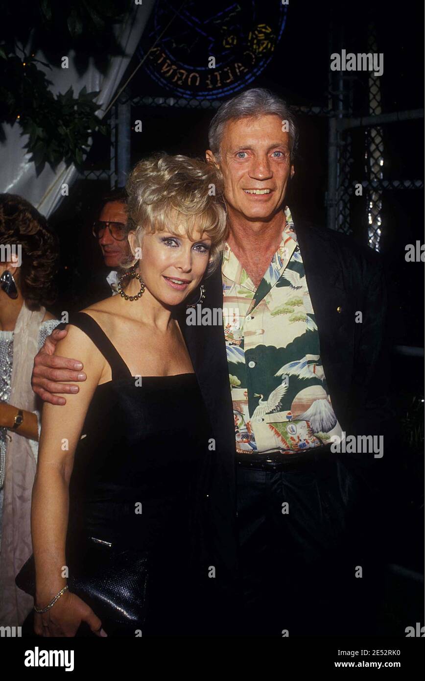 Barbara Eden et Dr. Stanley Frileck 06-1987 crédit: Ralph Dominguez/MediaPunch Banque D'Images