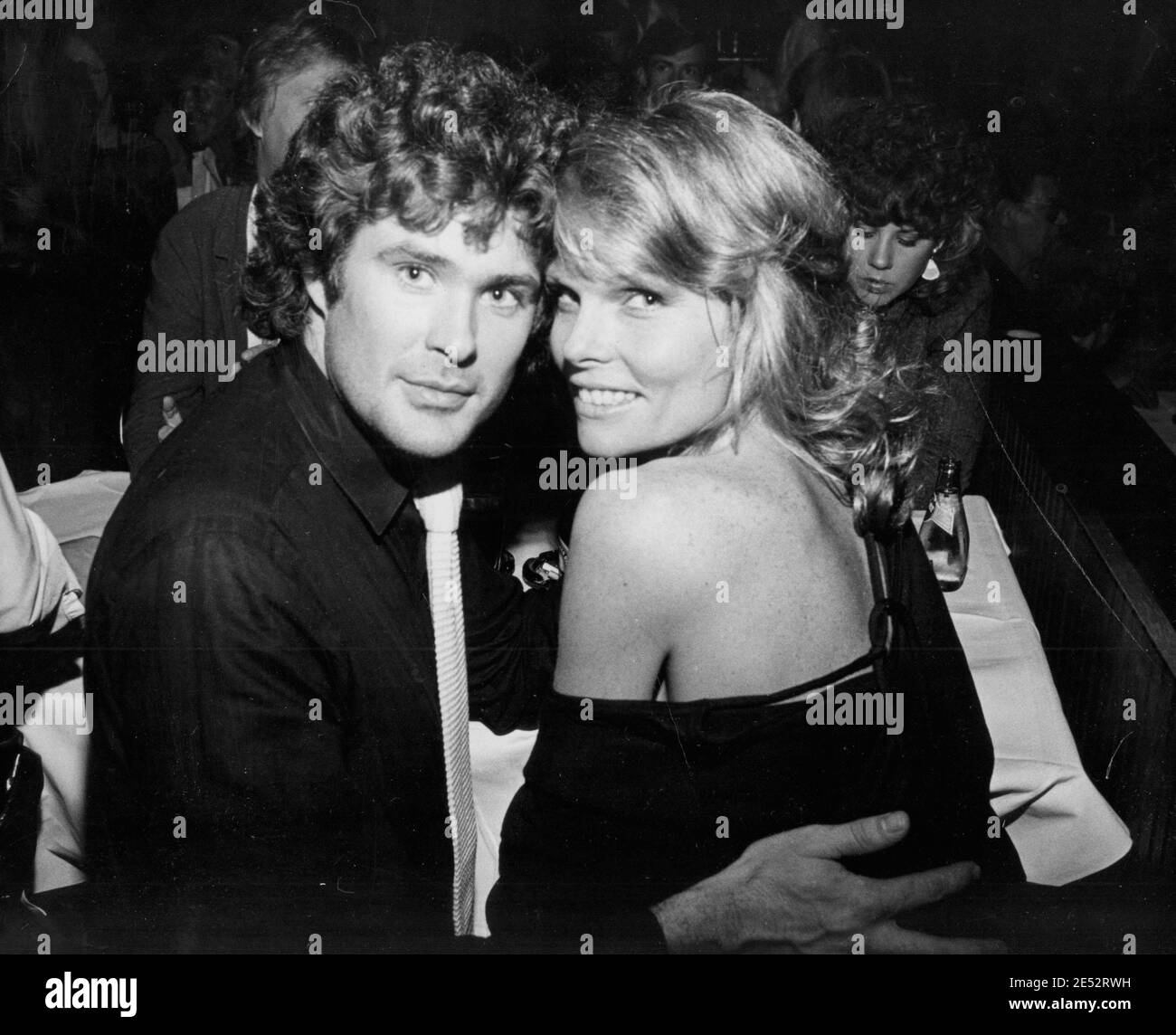 Cathy Lee Crosby David Hasselhoff crédit: Ralph Dominguez/MediaPunch Banque D'Images