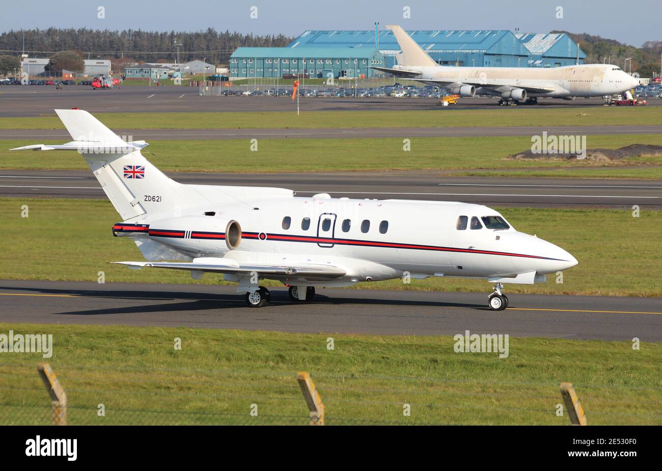 the-british-aerospace-125-hawker-siddeley-125-banque-de-photographies