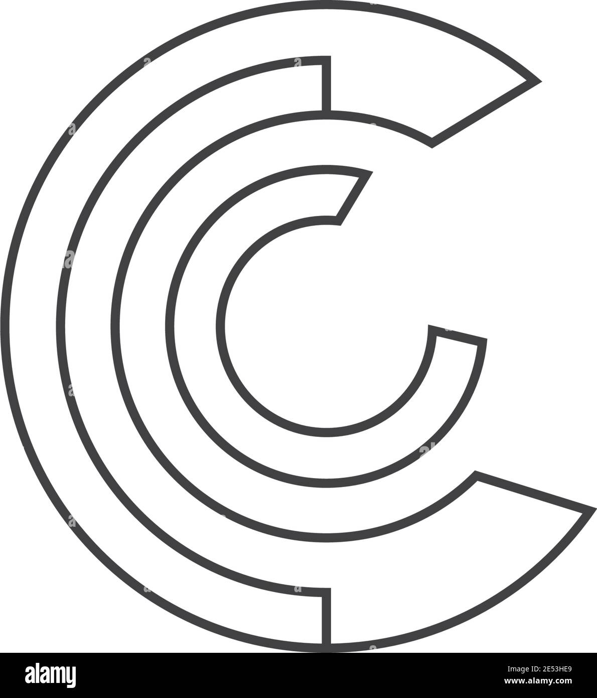 modèle de vecteur d'illustration de circuit Illustration de Vecteur