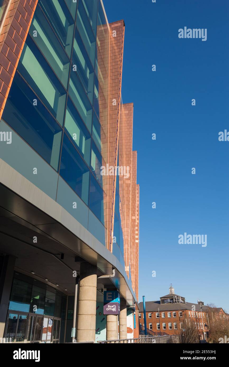 Utilita Arena Birmingham, anciennement connue sous le nom de NIA, National Indoor Arena et Barclaycard Arena est un grand lieu de concerts et de sports Banque D'Images