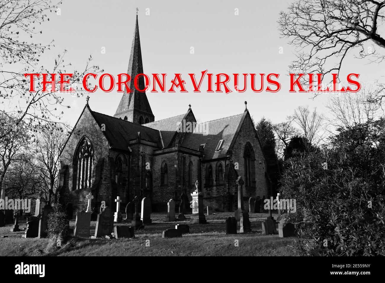 Le coronavirus tue Suivez les conseils, gardez votre espace, couvrez votre visage, lavez-vous les mains pour rester en vie Banque D'Images