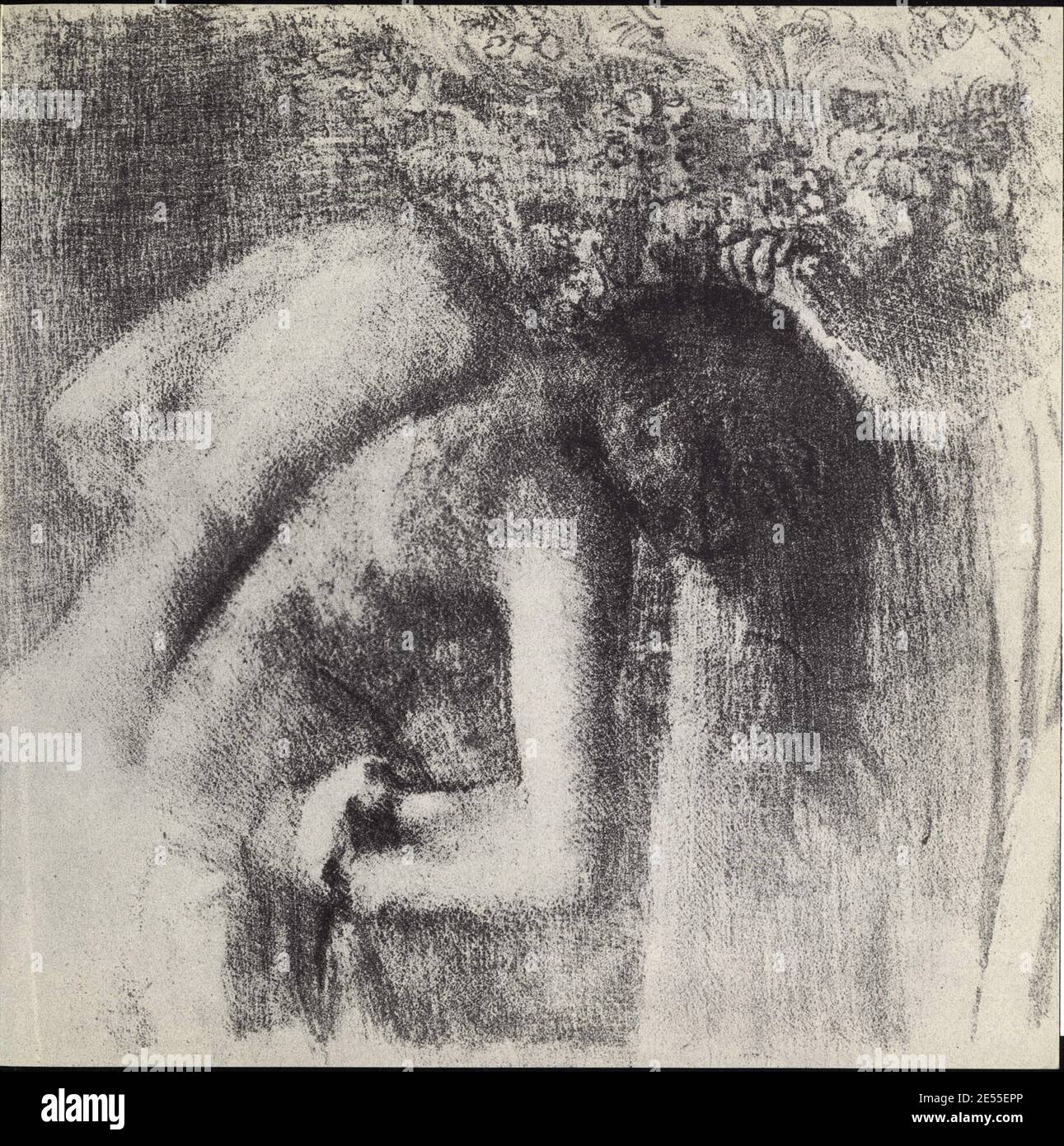 Edgar Degas. 1834-1917. La sortie du bain. 1891 Banque D'Images