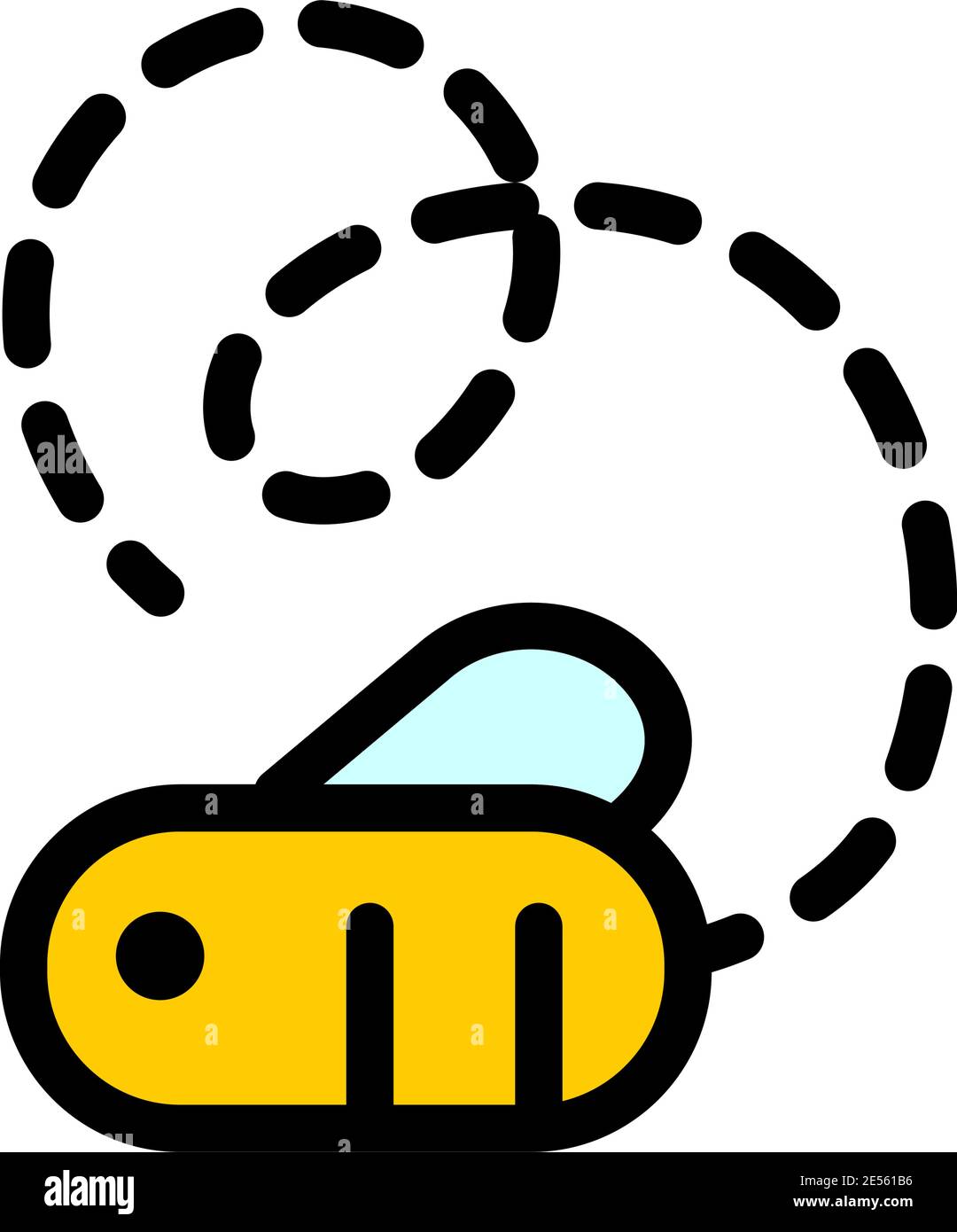 icône de contour de miel Illustration de Vecteur