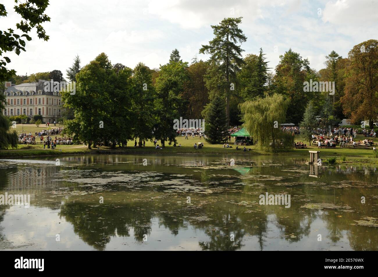 13e 'Foret des livres' à Chanceaux-pres-Loches, France, le 31 août 2008. Photo de Giancarlo Gorassini/ABACAPRESS.COM Banque D'Images